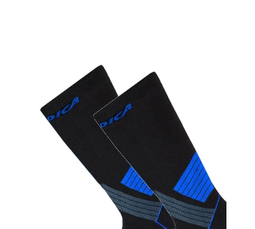 Шкарпетки гірськолижні Nordica Multi Purpose Merino Winter Socks (2 пари) Black/Blue (NRD-MLTPR-BLK)