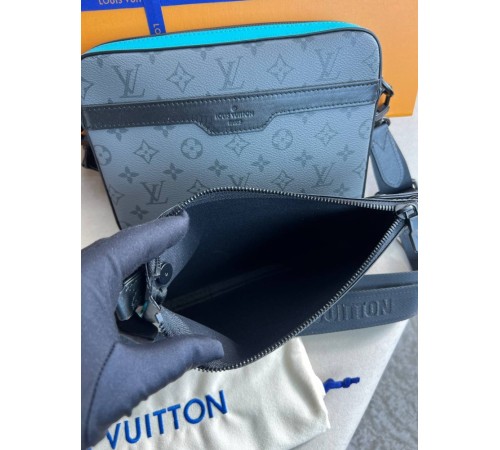 Месенджер сірий Louis Vuitton Trio Turquoise c859