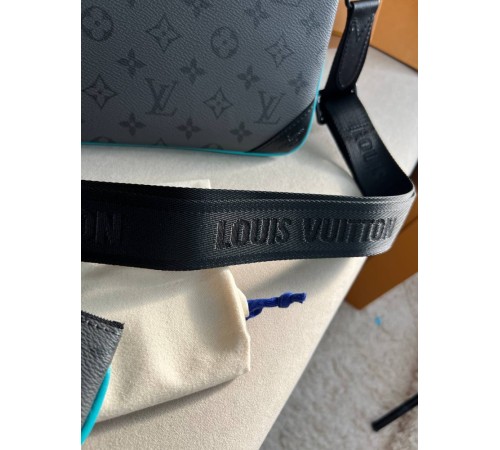 Месенджер сірий Louis Vuitton Trio Turquoise c859