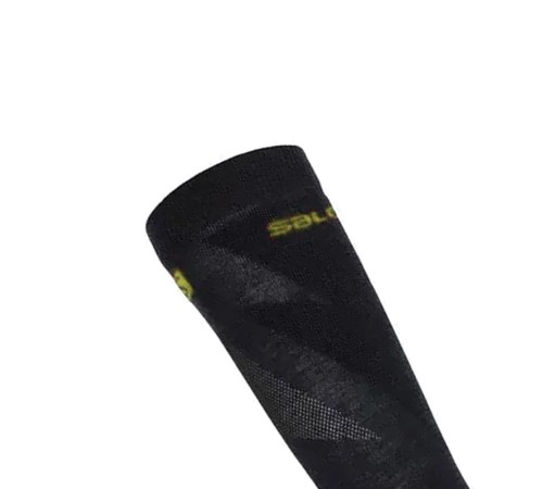 Шкарпетки гірськолижні Salomon S/MAX (Merino)  Black/Oil Green (С18053)