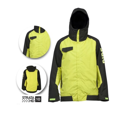 Куртка чоловіча гірськолижна Ride Gatewood Jacket Attached Hood M Lime/Light (1243204)