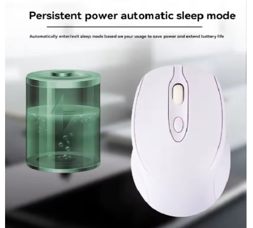 Акумуляторна бездротова мишка Xiaomi Sensitive Bluetooth Mouse 2.4G Dual-Mode White