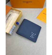 Гаманець синій Louis Vuitton Aerogram Multiple Encre k413