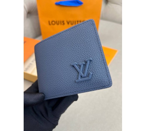 Гаманець синій Louis Vuitton Aerogram Multiple Encre k413