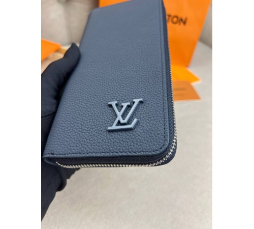 Гаманець синій Louis Vuitton Horizontal Aerogram Blue k419