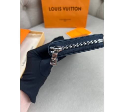 Гаманець синій Louis Vuitton Horizontal Aerogram Blue k419