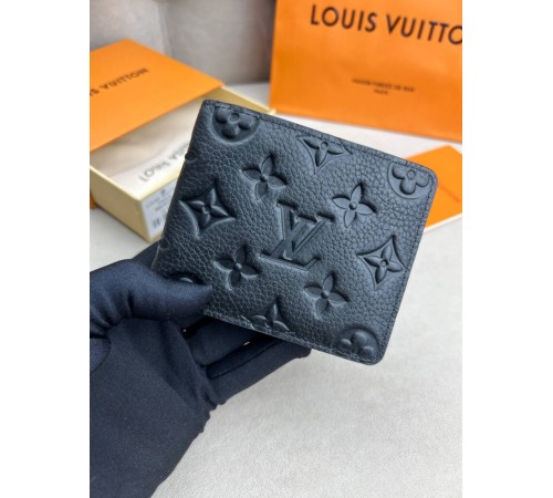 Гаманець чорний Louis Vuitton Monogram Multiple Shadow k415