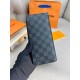 Органайзер сірий Louis Vuitton Zippy Damier Graphite k421