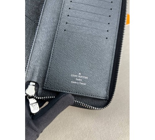 Органайзер сірий Louis Vuitton Zippy Damier Graphite k421