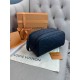 Несесер чорний Louis Vuitton Dopp Kit Monogram Shadow  c869