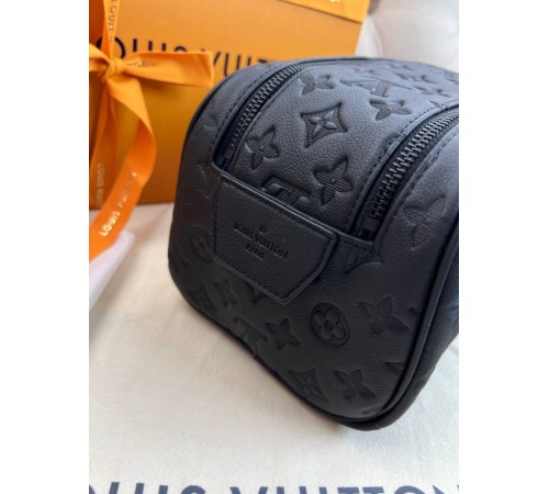 Несесер чорний Louis Vuitton Dopp Kit Monogram Shadow  c869