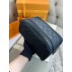 Несесер чорний Louis Vuitton Dopp Kit Monogram Shadow  c869