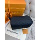 Несесер чорний Louis Vuitton Dopp Kit Monogram Shadow  c869