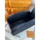 Несесер чорний Louis Vuitton Dopp Kit Monogram Shadow  c869