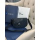 Месенджер чорний Dior Saddle Oblique Black c881