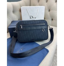 Месенджер чорний Dior Safari Black c882