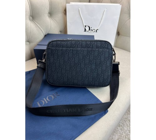 Месенджер чорний Dior Safari Black c882