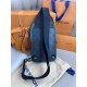 Сумка-слінг сірий Louis Vuitton Avenue PM Monogram Eclipse Reverse Blue c873