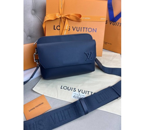 Месенджер синій Louis Vuitton Fastline Blue c877