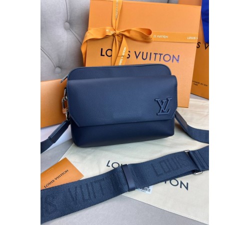 Месенджер синій Louis Vuitton Fastline Blue c877