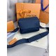 Месенджер синій Louis Vuitton Fastline Blue c877