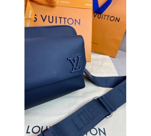 Месенджер синій Louis Vuitton Fastline Blue c877