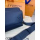 Месенджер синій Louis Vuitton Fastline Blue c877