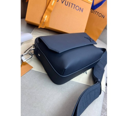 Месенджер синій Louis Vuitton Fastline Blue c877