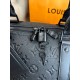 Дорожня сумка чорна Louis Vuitton Keepall Monogram Taurillon 50cm c875