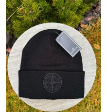 Шапка Stone Island classic чорна