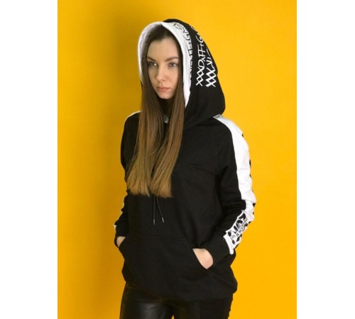 Худи 7Sins - Double Hood, Black