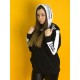 Худи 7Sins - Double Hood, Black