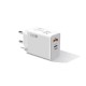 Зарядний пристрій 120W Charger + Кабель 6A USB-A to USB-C White