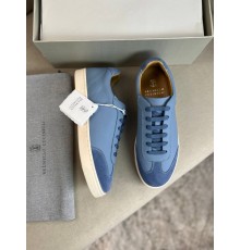 Кросівки сині Brunello Cucinelli Light Blue ob411