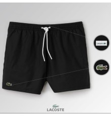 Пляжные шорты Lacoste (Черные)