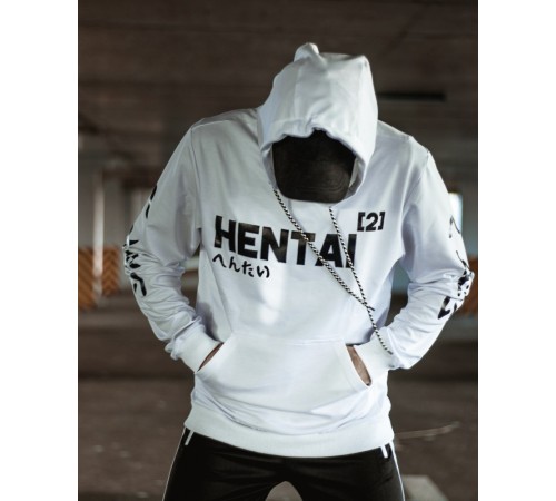 Худи унисекс Hentai белое