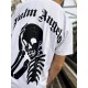 Футболка Palm Angels Skull Think white