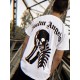 Футболка Palm Angels Skull Think white