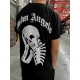 Футболка Palm Angels Skull Think Black