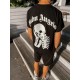 Футболка Palm Angels Skull Think Black