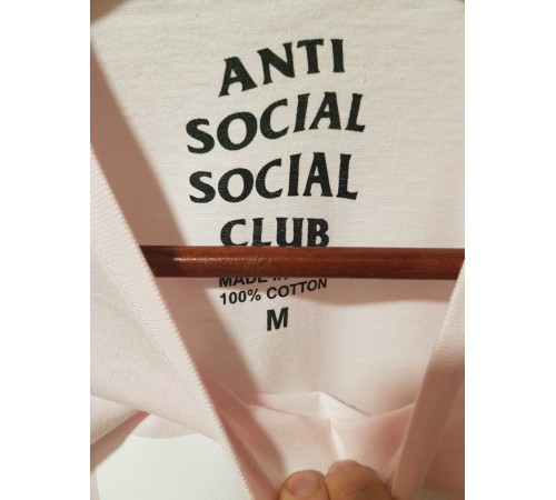 Футболка Аnti Social Social Club нежно-розовый цвет