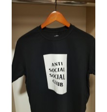 Черная футболка Аnti Social Social Club