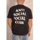 Черная классическая футболка Аnti Social Social Club