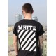 Черная футболка Off White