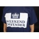 Темно-синяя футболка Weekend Offender