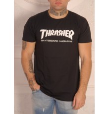 Черная футболка Thrasher