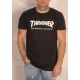 Черная футболка Thrasher