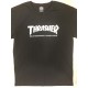 Черная футболка Thrasher