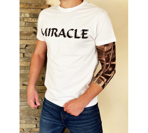 Футболка Miracle Skull NLB white