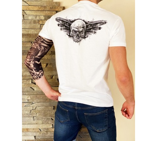 Футболка Miracle Skull NLB white